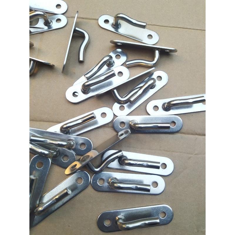 10 Móc bạt inox - móc bạt thành thùng ô tô, xe tải