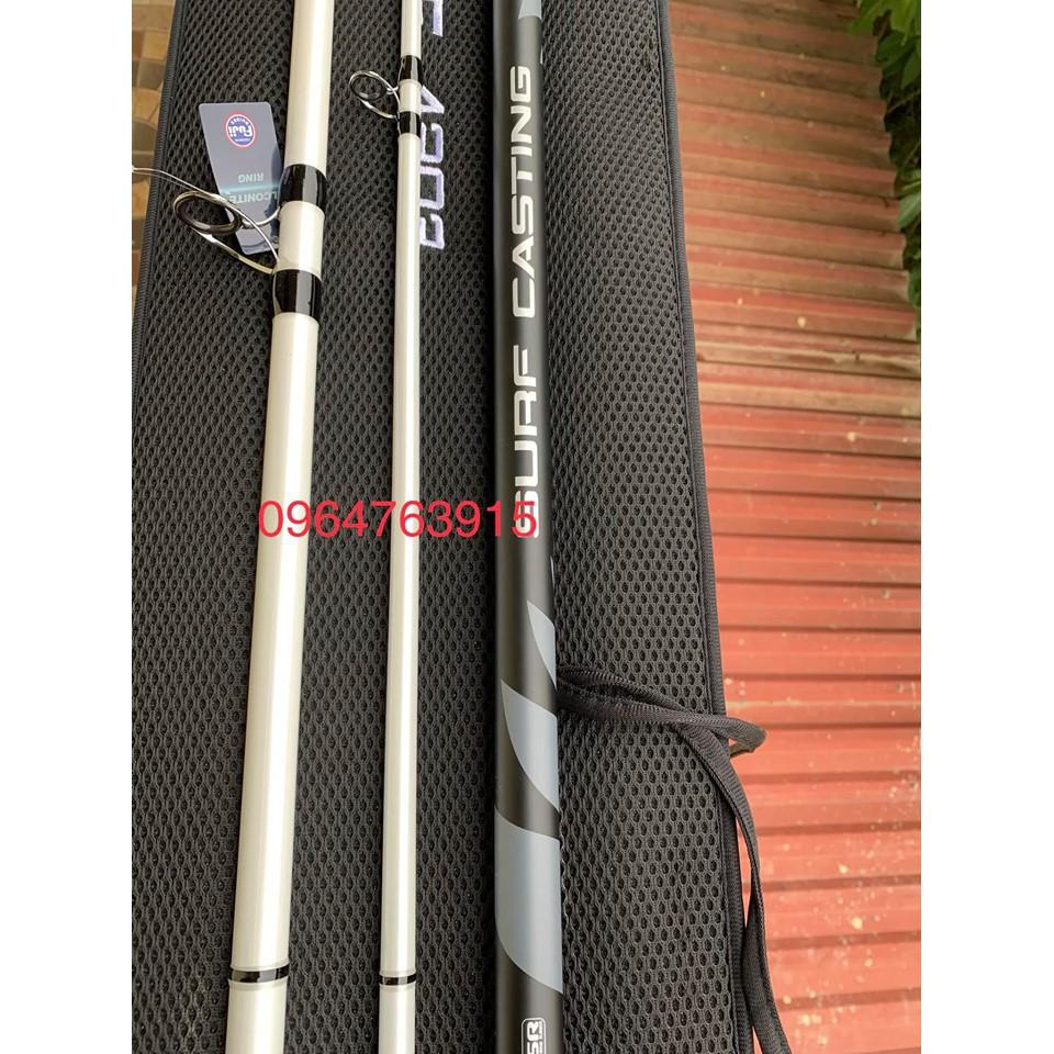 Cần 3 khúc BLACKFIN Surf khoen fuji pát fuji đánh lục xa bờ