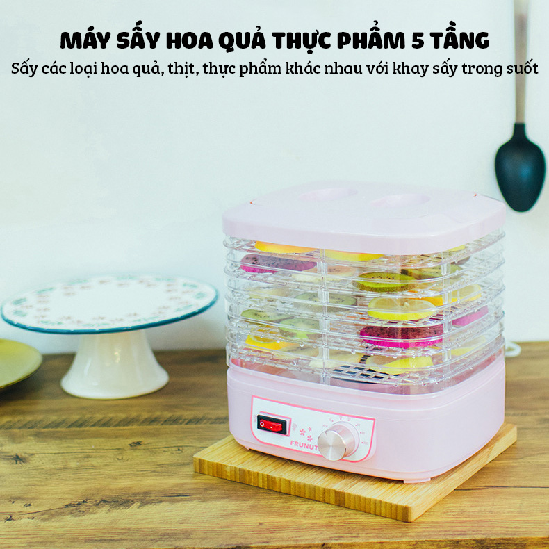 Máy sấy hoa quả thực phẩm Torsom L01 sấy khô sấy dẻo làm sữa chua hâm sữa mẹ nhỏ gọn dễ dàng sử dụng