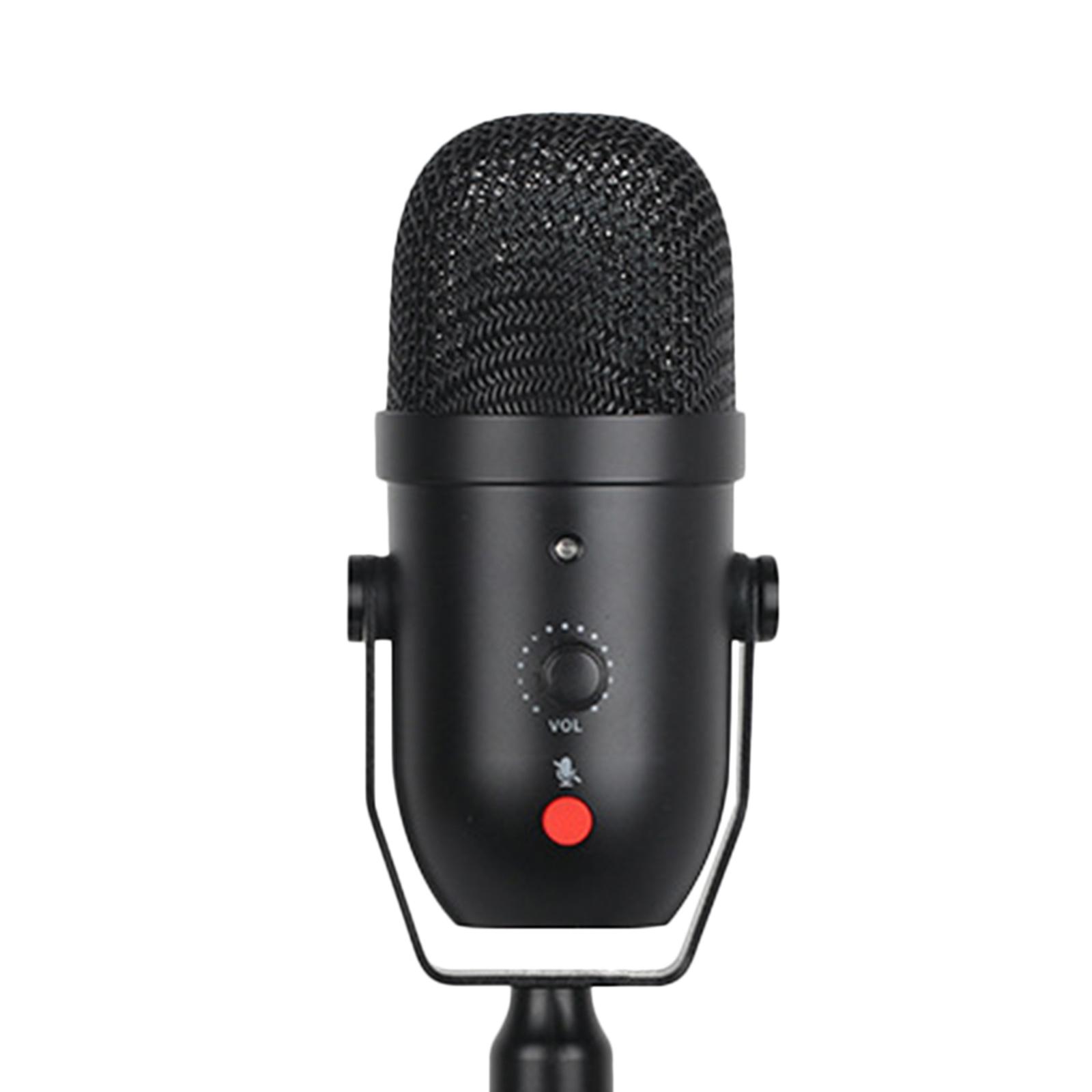 USB Microphone for Computers, Condenser PC Microphone for & Windows, Professional Plug & Play Studio Microphone for Games, Podcasts, Streaming