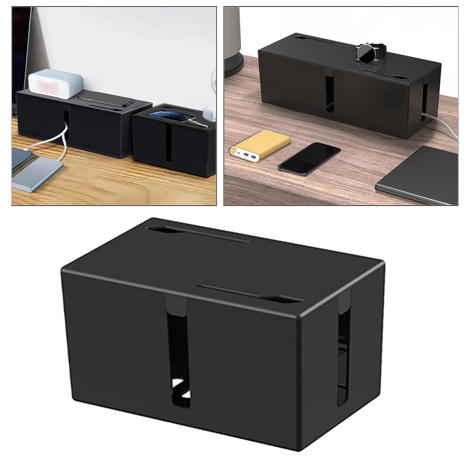 Strips Wire Hider Cable Management Box White L