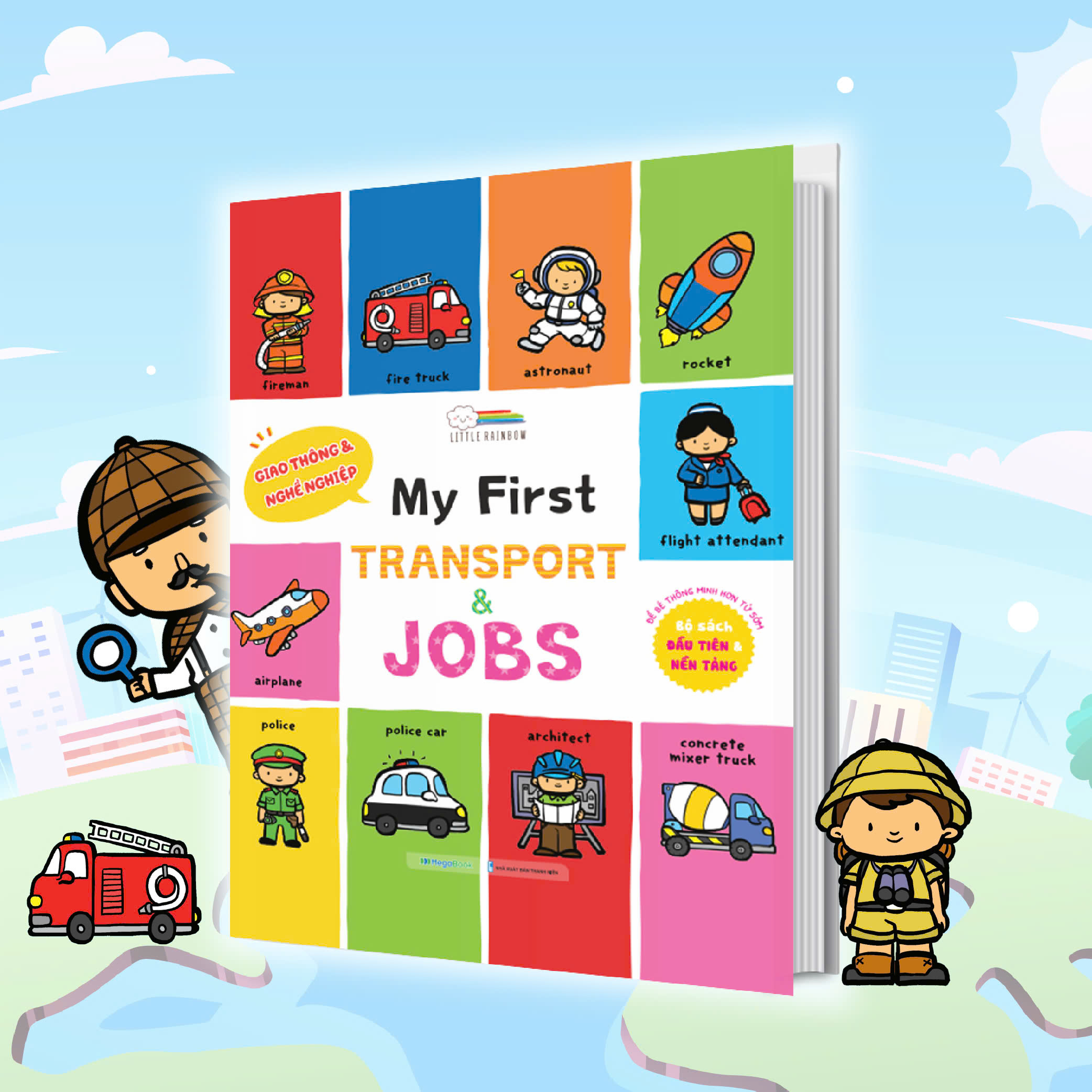My First Transport &amp; Jobs - Giao thông &amp; Nghề nghiệp