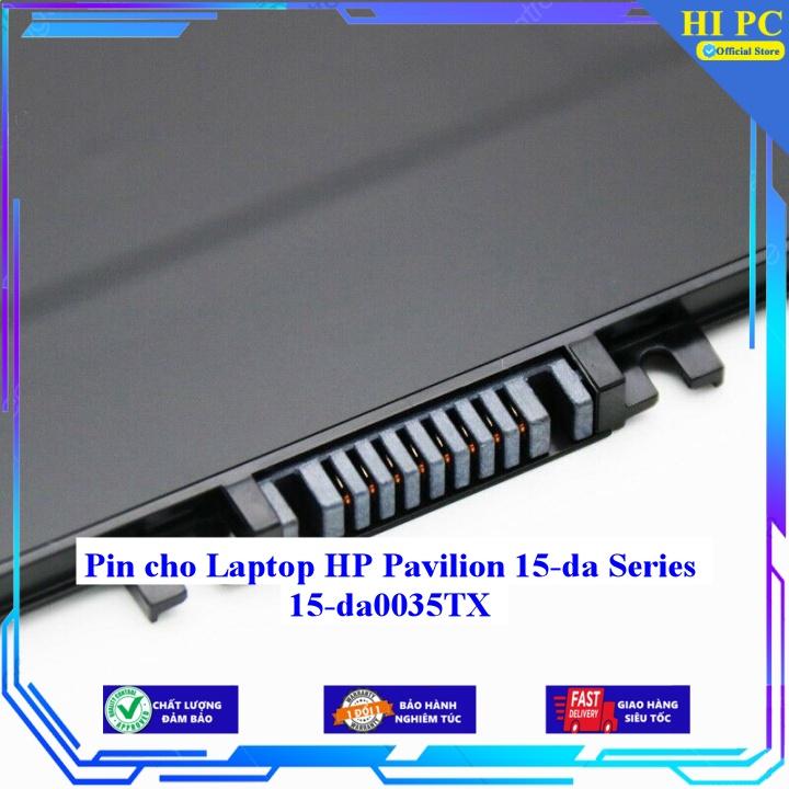 Pin cho Laptop HP Pavilion 15-da Series 15-da0035TX - Hàng Nhập Khẩu