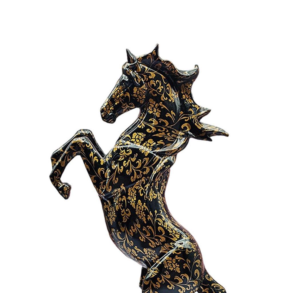 Horse Figurine Decoration Shelf Statue Tabletop Sculpture Home Ornaments