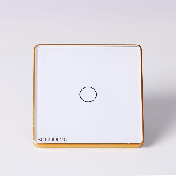 Công tắc cảm ứng WIFI SimHome S2 – Tiêu chuẩn – 1 nút