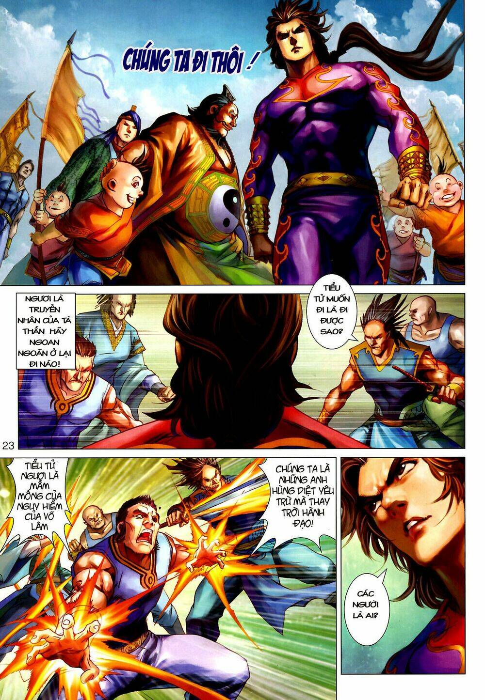 thần chưởng long kiếm phi chapter 13 23