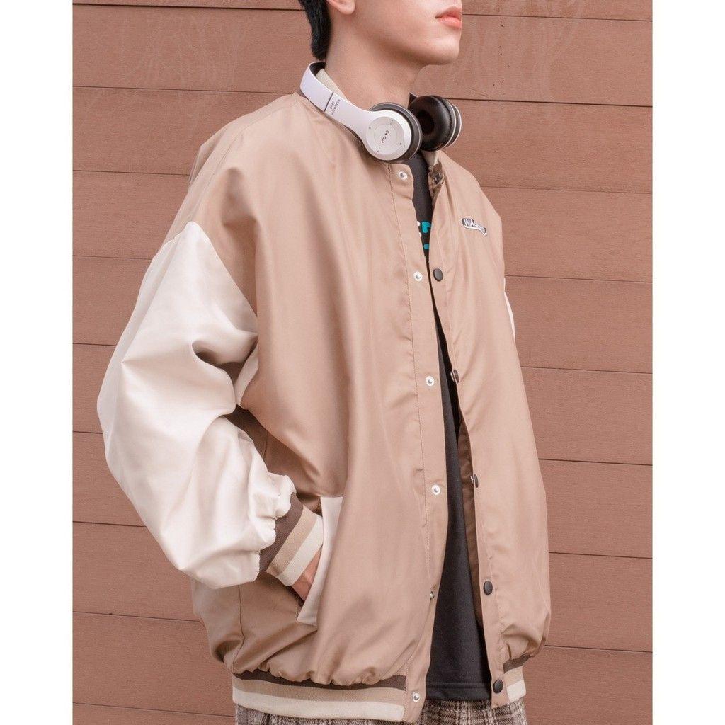 Áo Khoác Dù Bomber 2 Lớp Unisex Nam Nữ Mặc Đẹp, Bên Trong Lót Vải Dù Thấm Hút Mồ Hôi Kd019