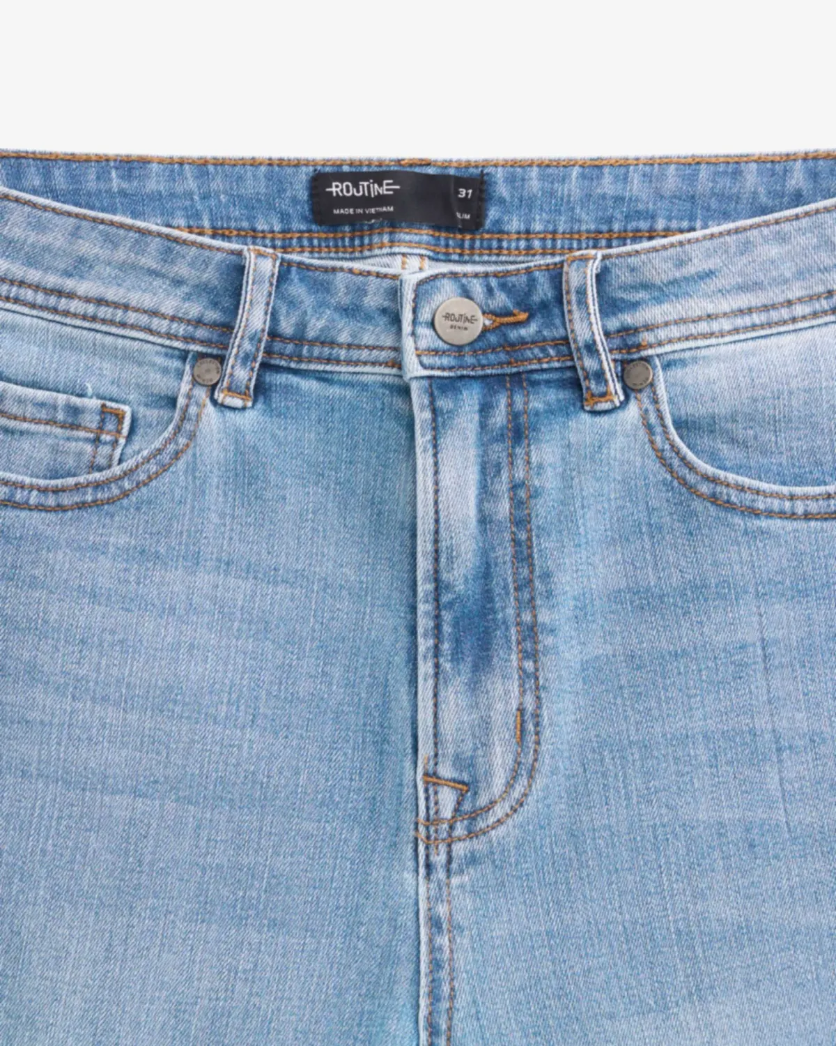 Quần jeans nam. Slim - RT 10F24DPA025 | ROUTINE CÀ MAU