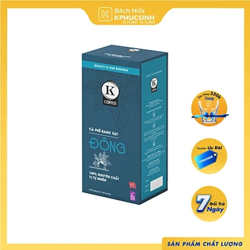 Cà Phê Rang Xay K Coffee Đông (454g / Hộp)