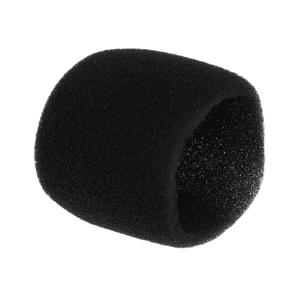 5 Pieces Microphone Windshield Cover Mic Sponge Foam Mic Windscreen 5cm