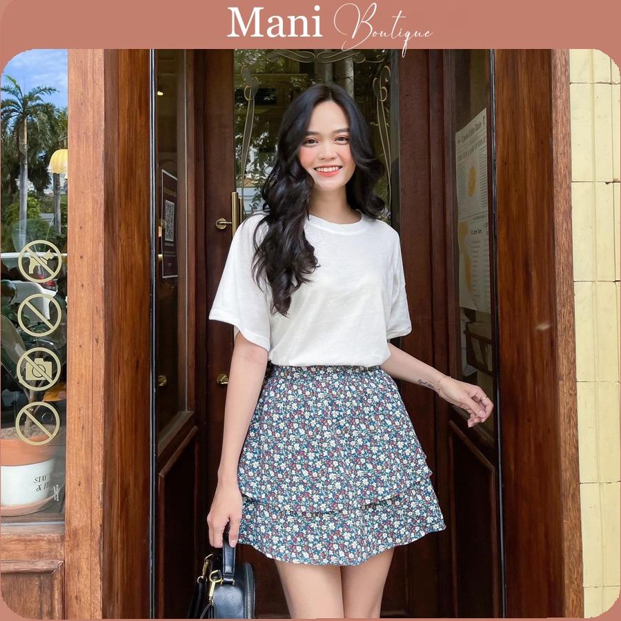 Chân Váy Voan Bé Gái AK  Đỏ Chấm Xám  Fosig