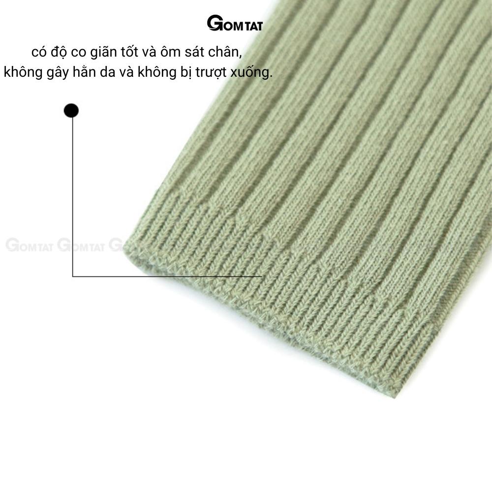 Set 5 đôi tất trẻ em cao cấp dễ thương nhiều màu, vớ trẻ em chất liệu cotton thoáng mát êm chân -TREEM-VIP-BASIC-CB5-006