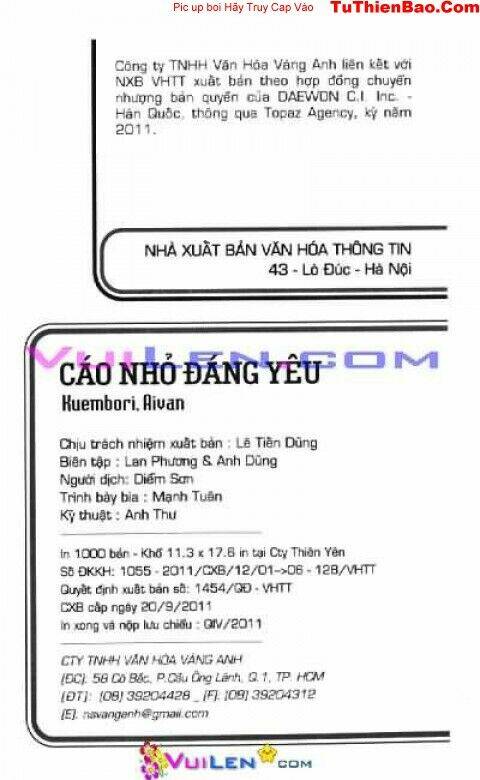 cáo nhỏ đáng yêu chapter 2 2