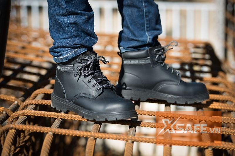 Giày bảo hộ lao động nam Jogger X1100N S3 SRC da bò cao cấp, chống nước, cấu tạo phi kim, chống trượt chuẩn SRC, cổ cao