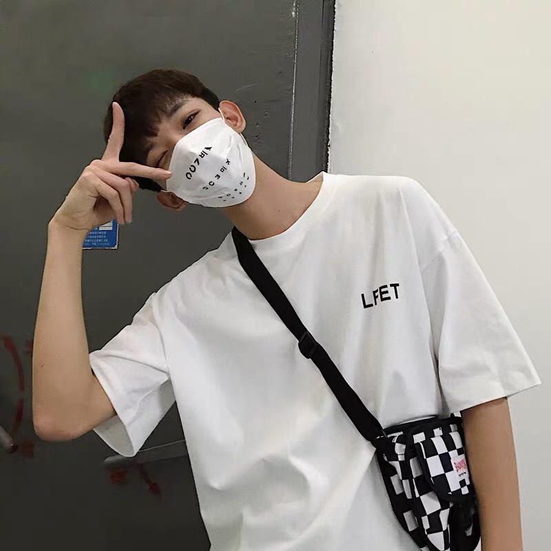 Áo Thun Nam Unisex Logo Chữ LFET BASIC