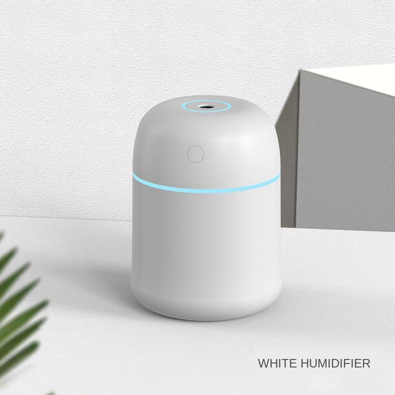 USB Led Air Humidifier Purifier Essential Mist for Car Home Desktop Bedroom
