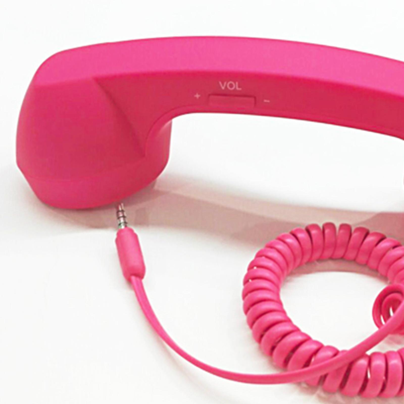 2-3pack Retro Telephone Handset 3.5mm Classic Mini for iPhone iPad Mobile Phones