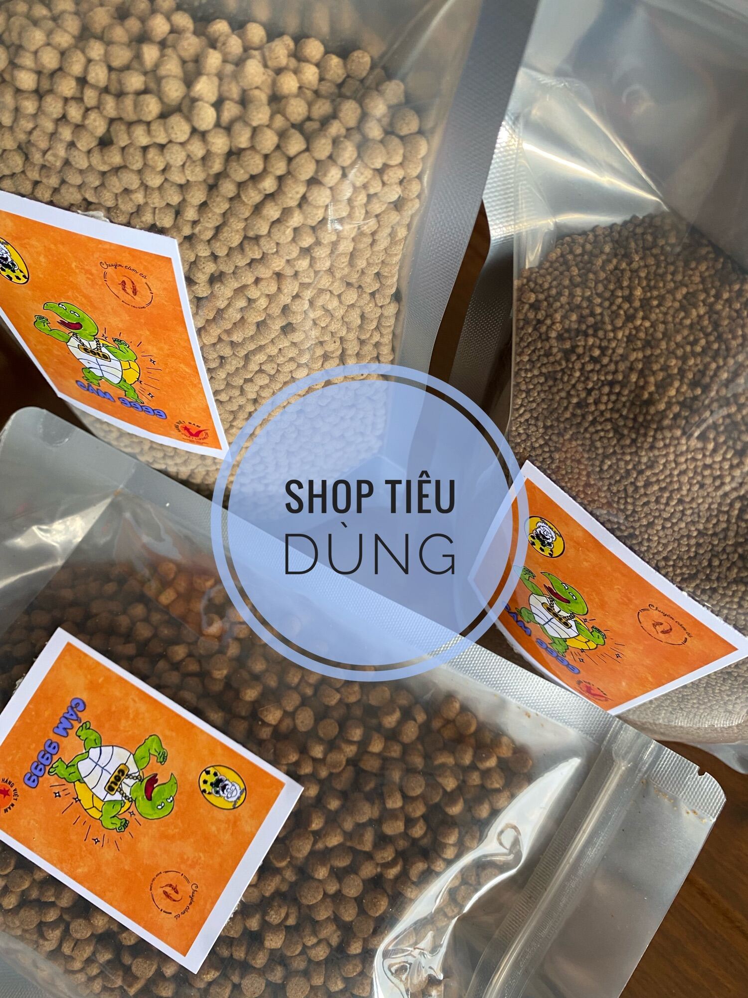 500G Cám Bà Lan NEW , thức ăn cho rùa nước - 500gram
