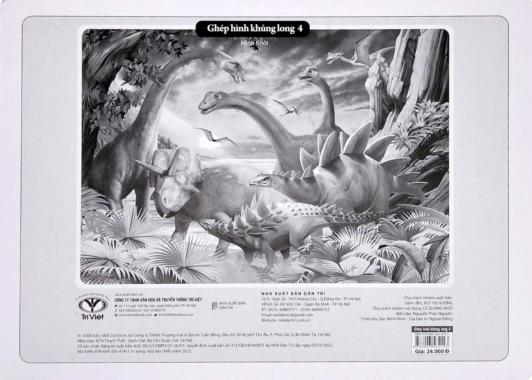 Ghép Hình Khủng Long 4