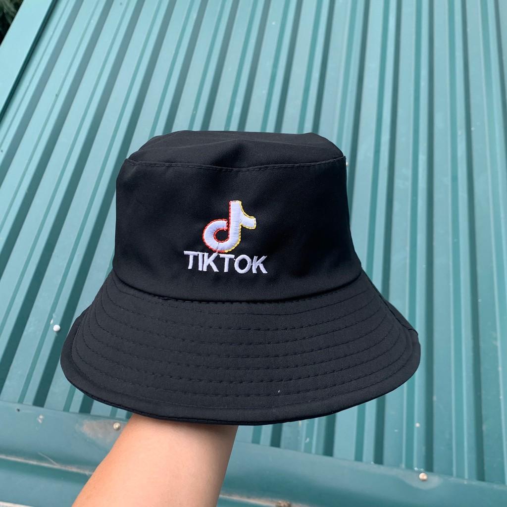 Mũ bucket unisex nam nữ thêu tiktokk hot hit