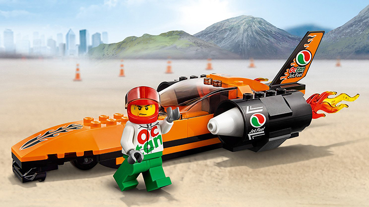 Đồ chơi lắp ráp Lego City 60178 - Xe Siêu Tốc Độ