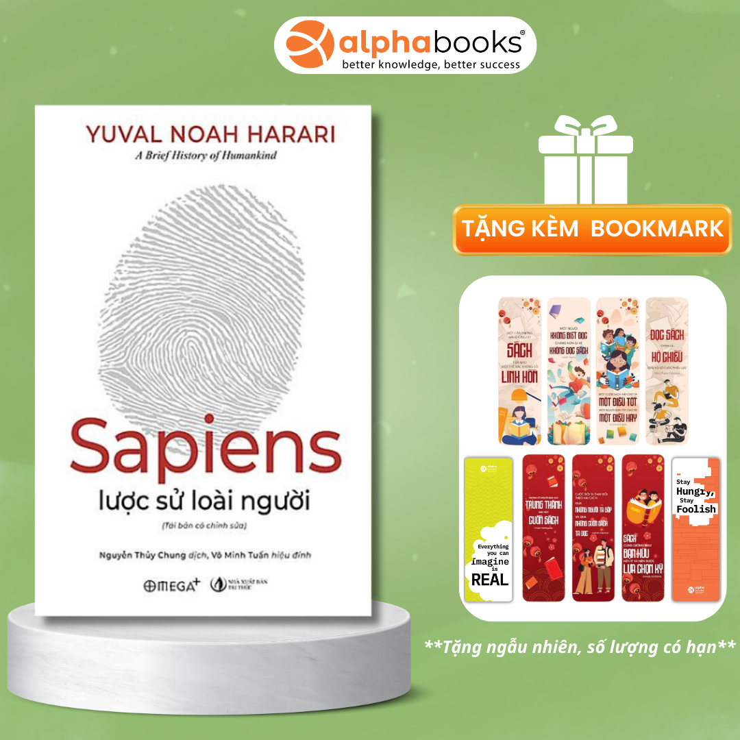 Sách Sapiens Lược Sử Loài Người Tái Bản
