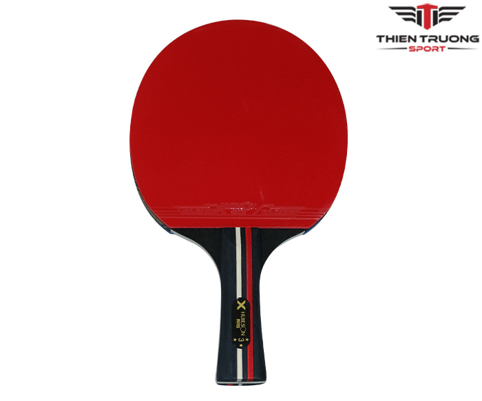 (Tặng bao da đựng vợt khi mua 2 chiếc) Vợt bóng bàn tập luyện Huieson X 3 sao, 5 sao, 6 sao -vợt bóng bàn dán sẵn giá rẻ, Cốt vợt sử dụng gỗ tự nhiên cứng cáp, dày và chắc chắn cho độ nảy cao