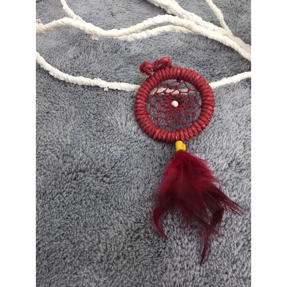 DREAMCATCHER Móc Khóa, Vòng bắt giấc mơ quà xinh ( hình thật quà tặng handmade ý nghĩa)