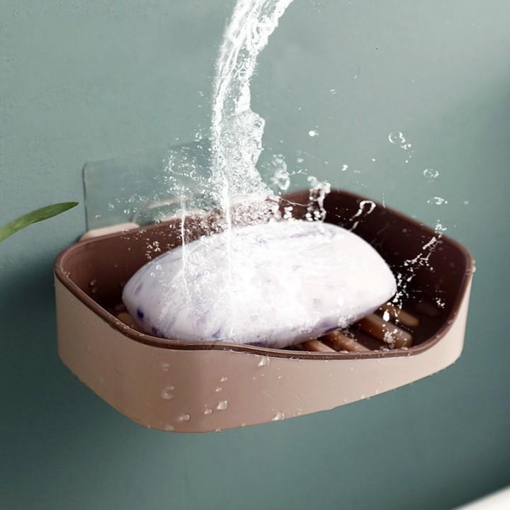 Khay để xà bông, hộp đựng xà phòng 2 Lớp siêu tiện lợi