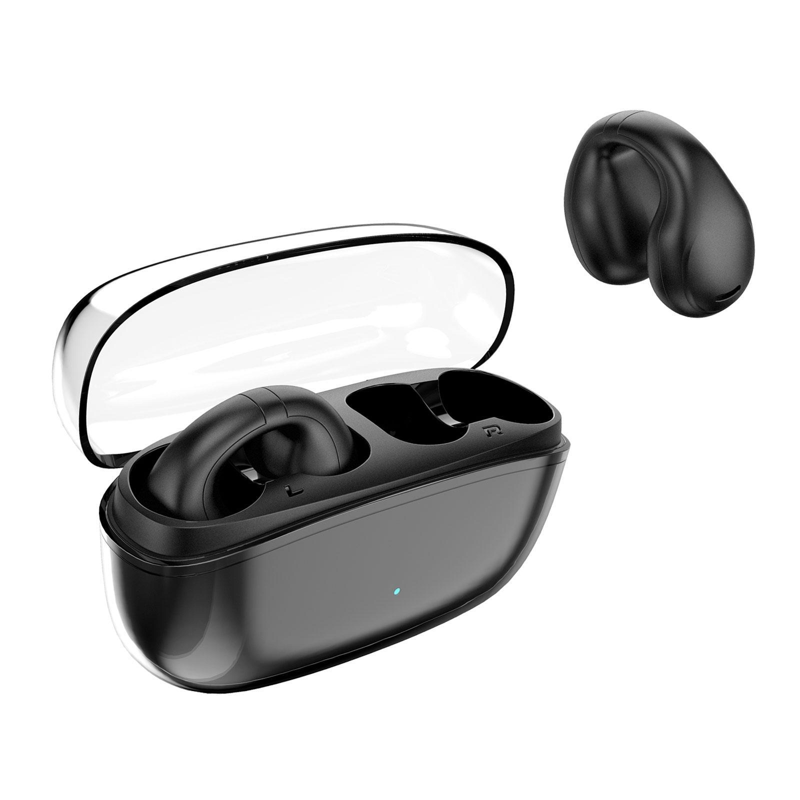 Wireless Ear Clip Headphone Low Latency Earphone for Running Driving Cycling