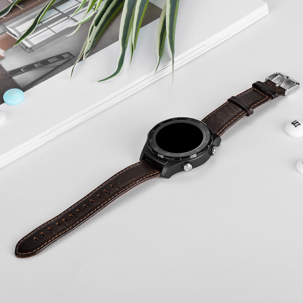 Dây da Size 20 cho Galaxy Watch 42, Galaxy Watch Active Hoco_Hàng NHập Khẩu