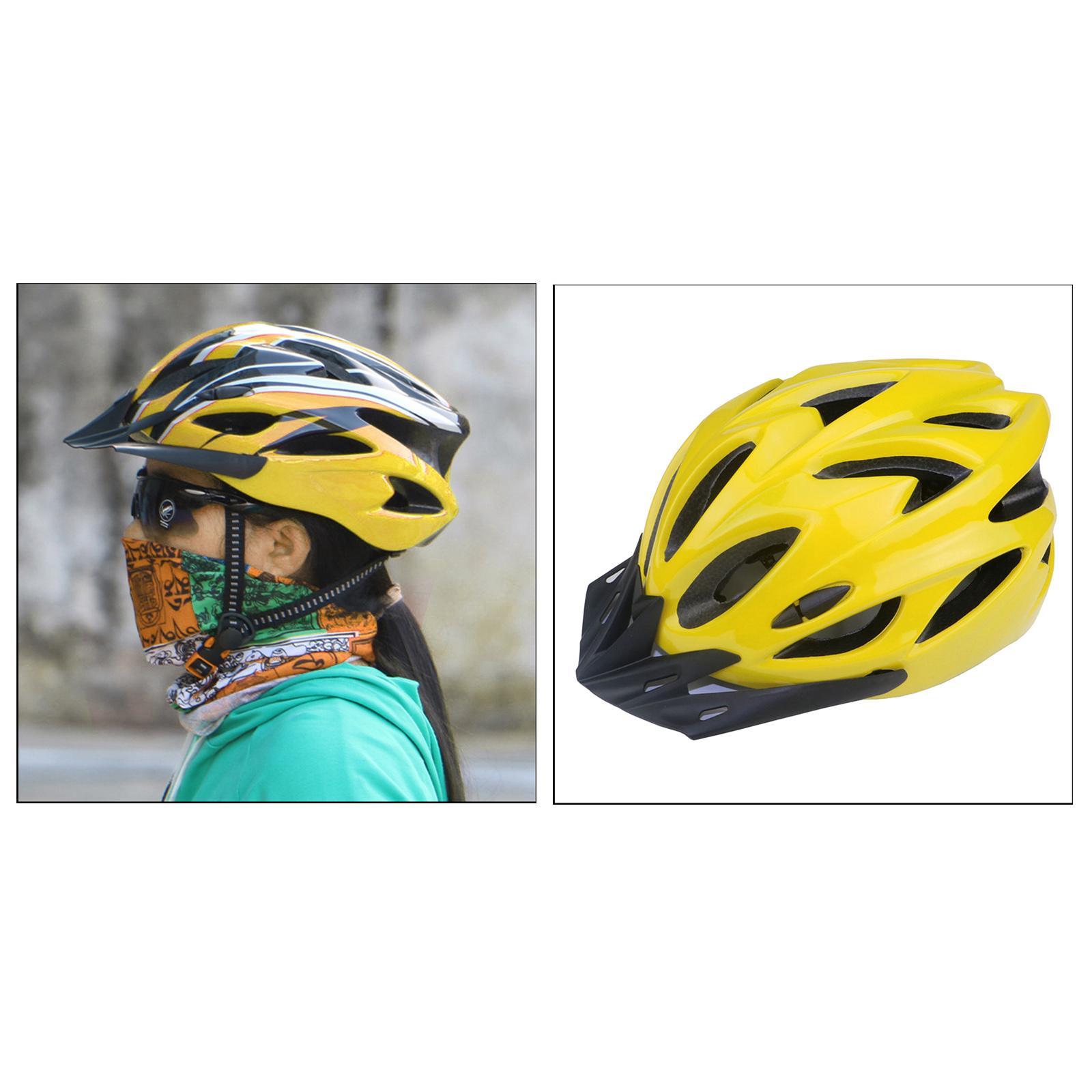 Adult Bike Helmets Adjustable   with Detachable Visor