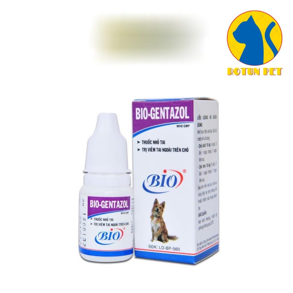 Chai Nhỏ Tai Bio-Gentazol Cho Chó - Thú Cưng Của Tui