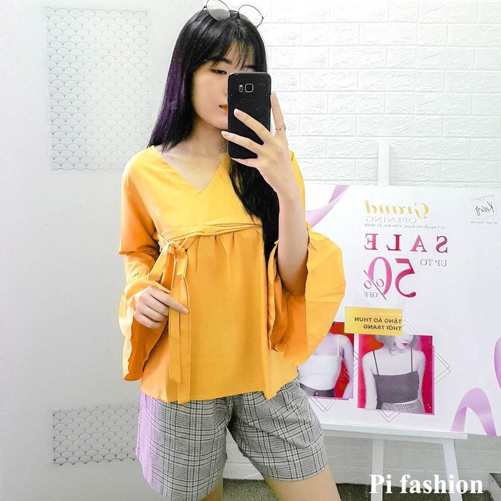 ÁO CỘT NƠ KIỂU HANBOK HÀN QUỐC