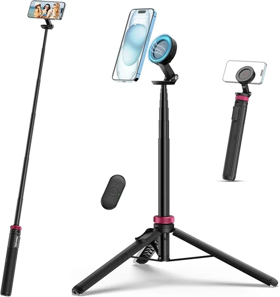 Ulanzi MT-84 - Tripod Đa Năng Cho Điện Thoại Có MagSafe, Bluetooth Remote, Xoay 360 Độ Cho Điện Thoại - Hàng chính hãng