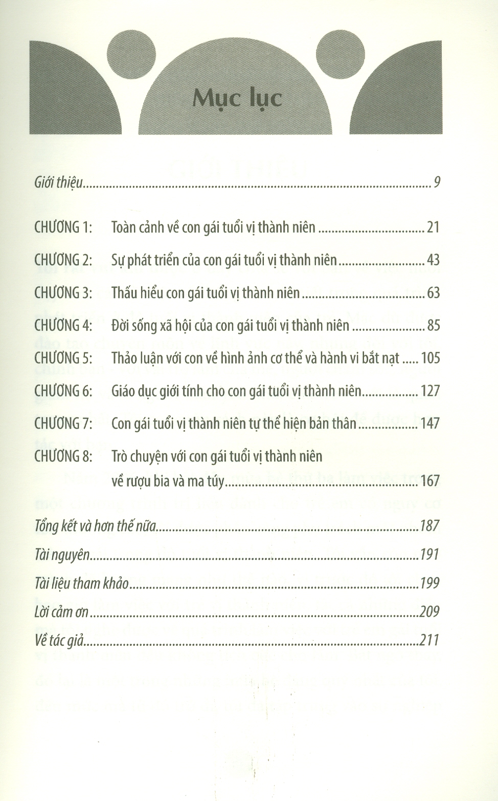 NUÔI DẠY CON GÁI VỊ THÀNH NIÊN - Marissa Garcia Soria –Thanh Mai dịch - Thái Hà - NXB Lao Động