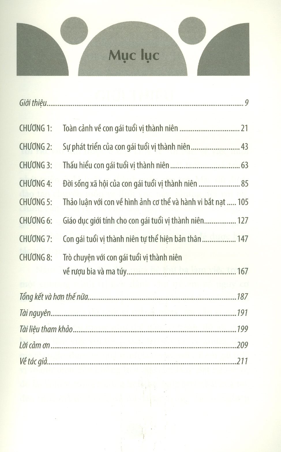 NUÔI DẠY CON GÁI VỊ THÀNH NIÊN - Marissa Garcia Soria –Thanh Mai dịch - Thái Hà  - NXB Lao Động