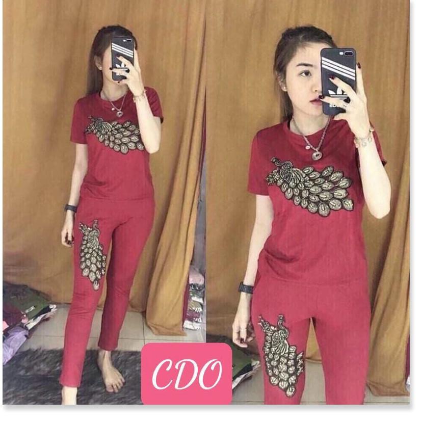 SET ĐỒ BỘ NỮ THUN,CHẤT LIỆU VÃI THOÁNG MÁT VÀ CO GIẢN 4C THỜI TRANG KME.STORE
