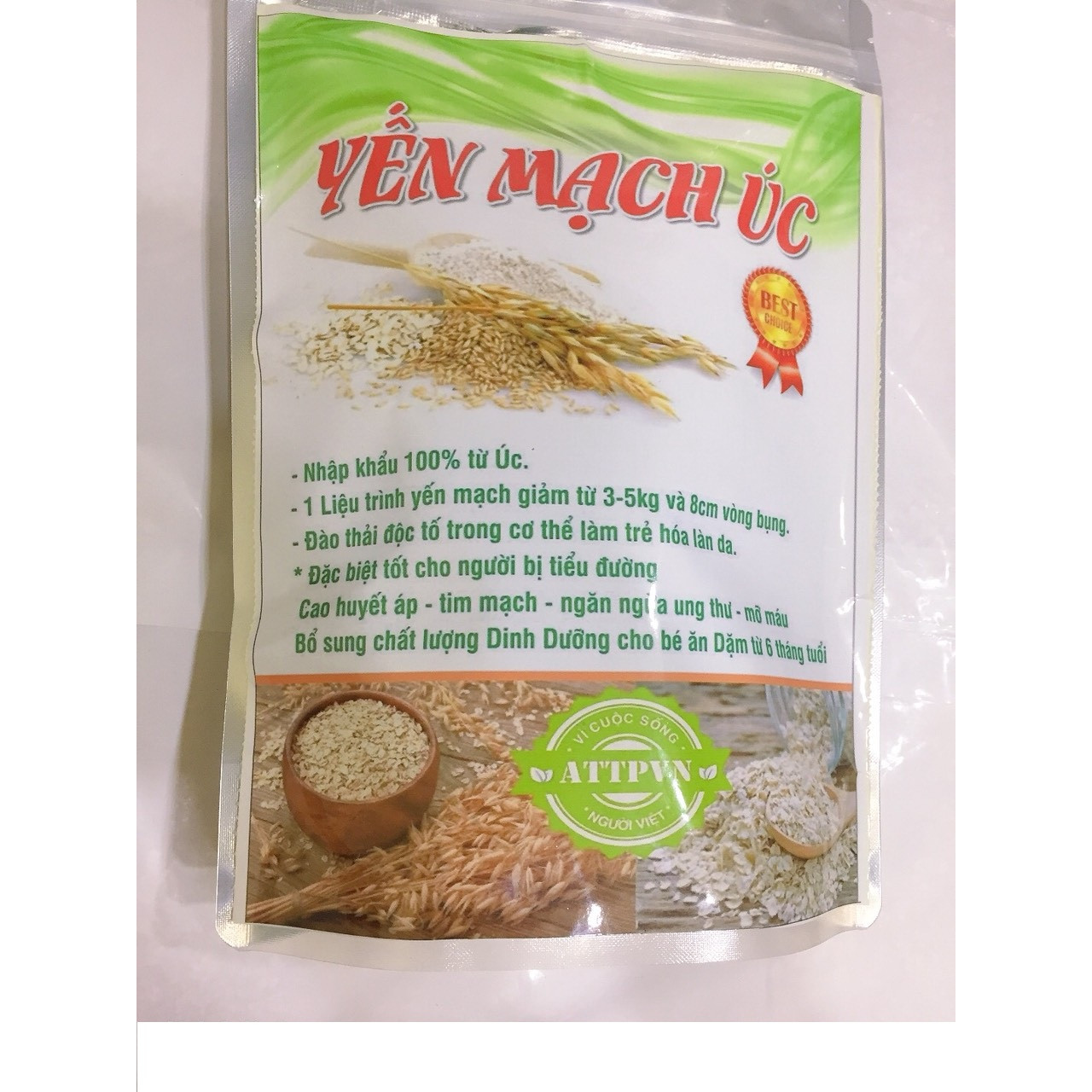 YẾN MẠCH DẠNG BỘT ĂN DẶM GIẢM CÂN LOẠI 1 800G