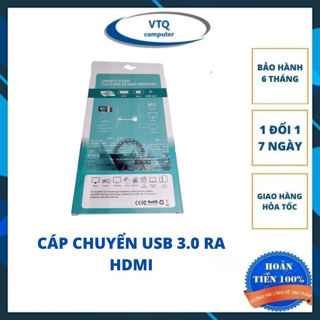 Cáp chuyển USB 3.0 sang HDMI ARIGATO hỗ trợ Full HD 1080p