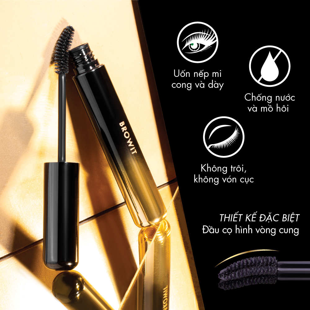 Mascara BROWIT Lift &amp; Lock Mascara #Sexy Black