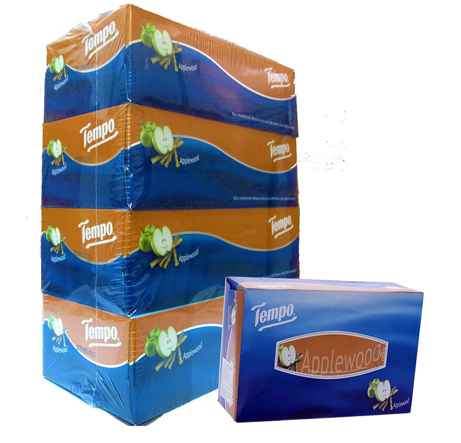 Hộp khăn giấy cao cấp Tempo Icy Menthol 90 tờ