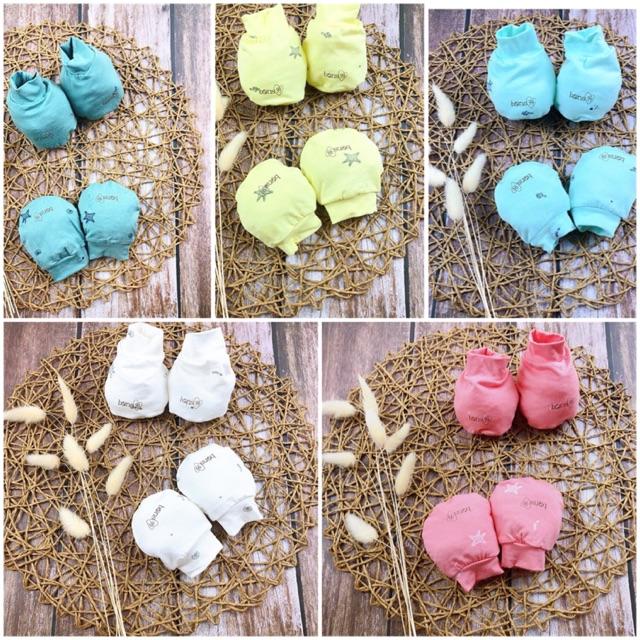 Set bao chân bao tay sợi tre hữu cơ