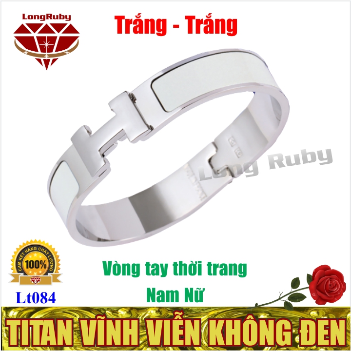 Vòng Tay TITAN, Lắc Tay Nam Nữ Thời Trang Chữ H Đẳng Cấp - Lt084A