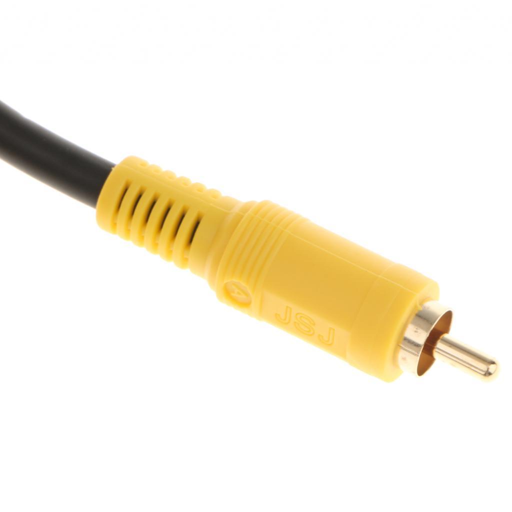 Cable Adapter RCA Male To Male Digital Audio Coaxial Cable Converter Gold Plated For Mp3 Monitor Computer