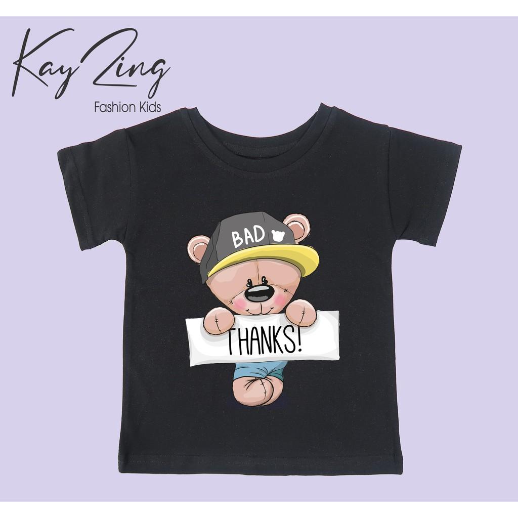 Áo thun trẻ em nam cotton 100% các màu : Mã 056