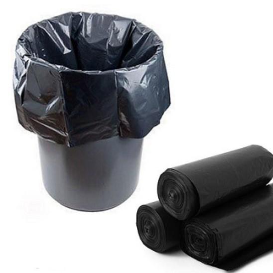 Combo 3 Cuộn Túi Rác Đen Tiết Kiệm, Tự Phân Hủy Ecook