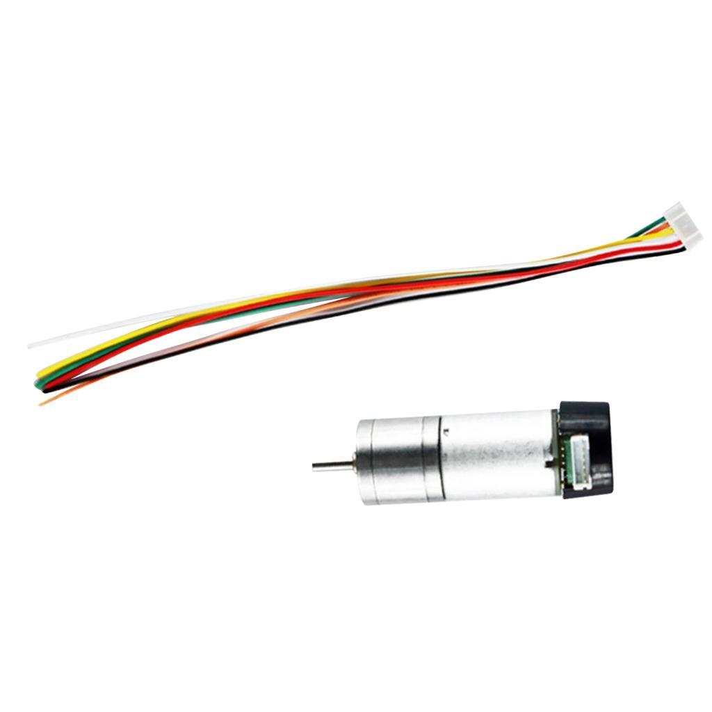 Gear Motor High Torque Electric Micro Speed Reduction Geared Motor Eccentric Output Shaft Gearbox With Hall Code Disc Speed
