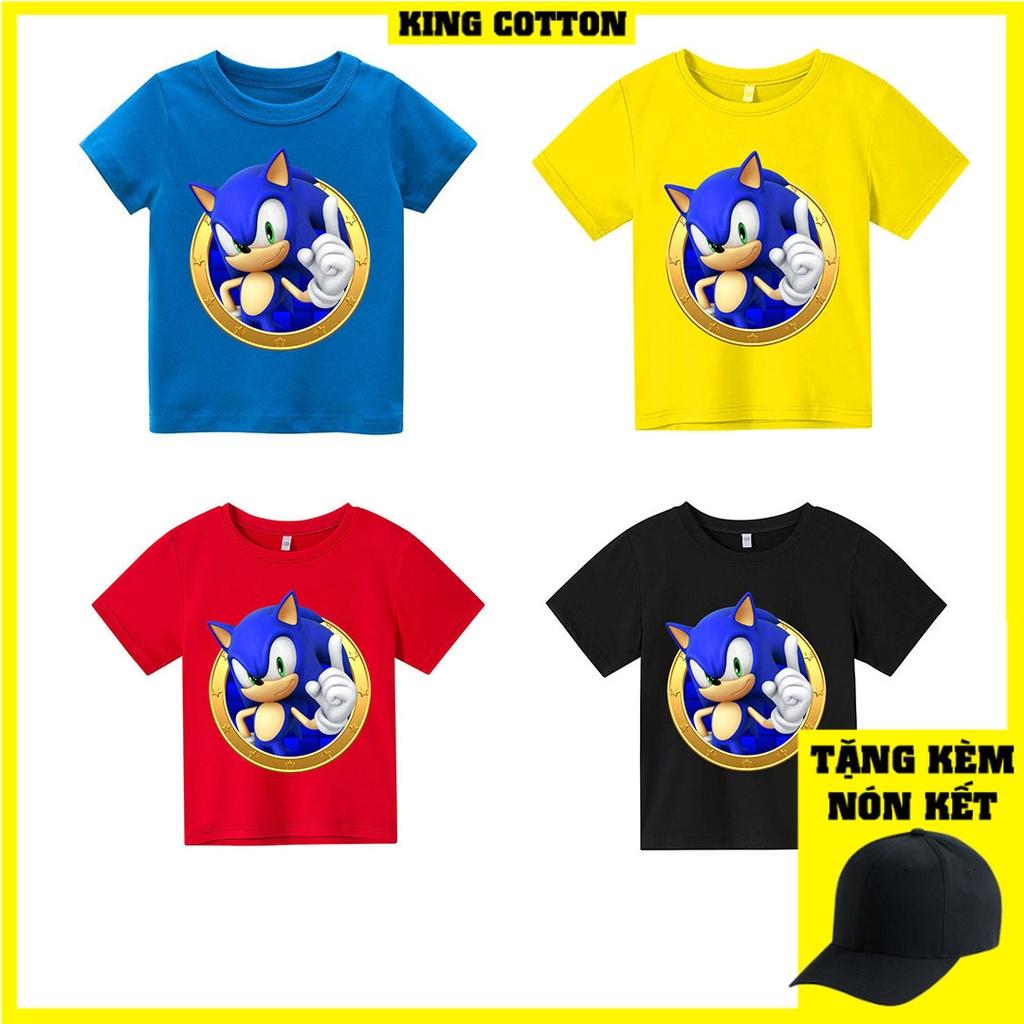 Áo thun trẻ em Sonic 2 Có size người lớn, King Cotton