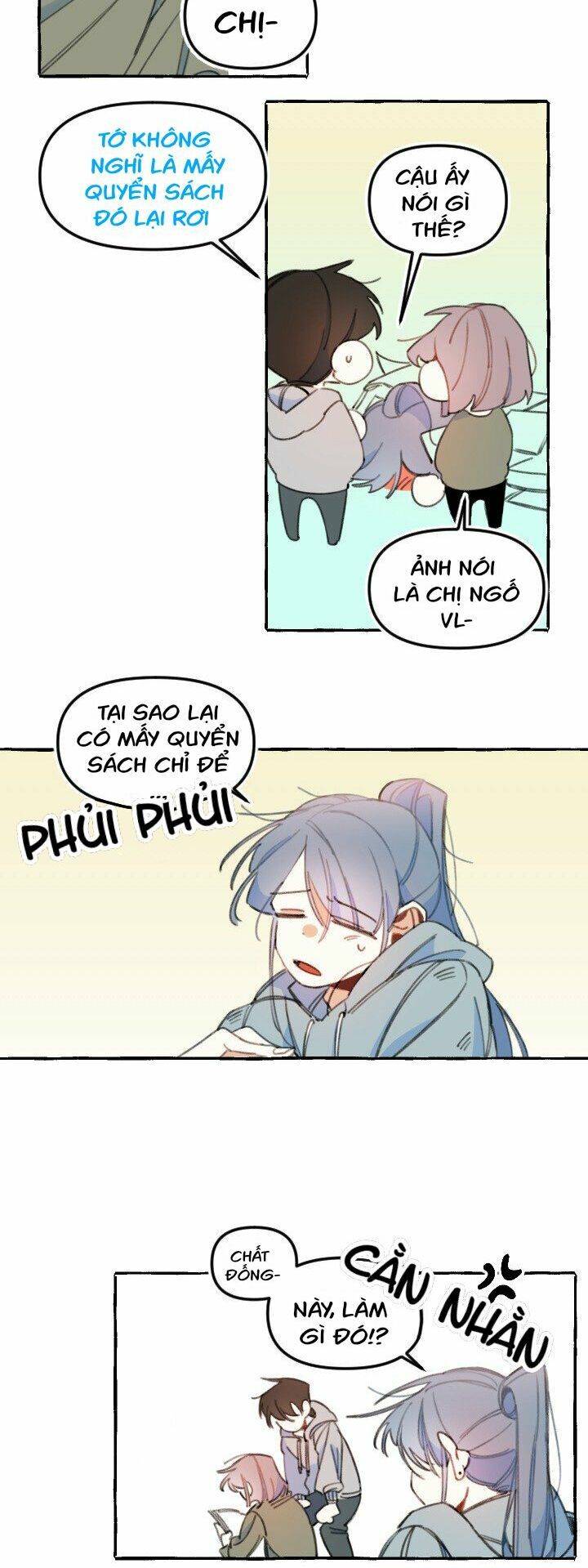 lời yêu thì cần app để dịch không? chapter 3 14